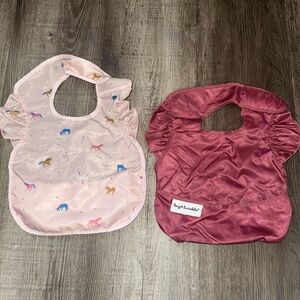 Tiny Twinkle Mess-Proof Baby Bib Lot